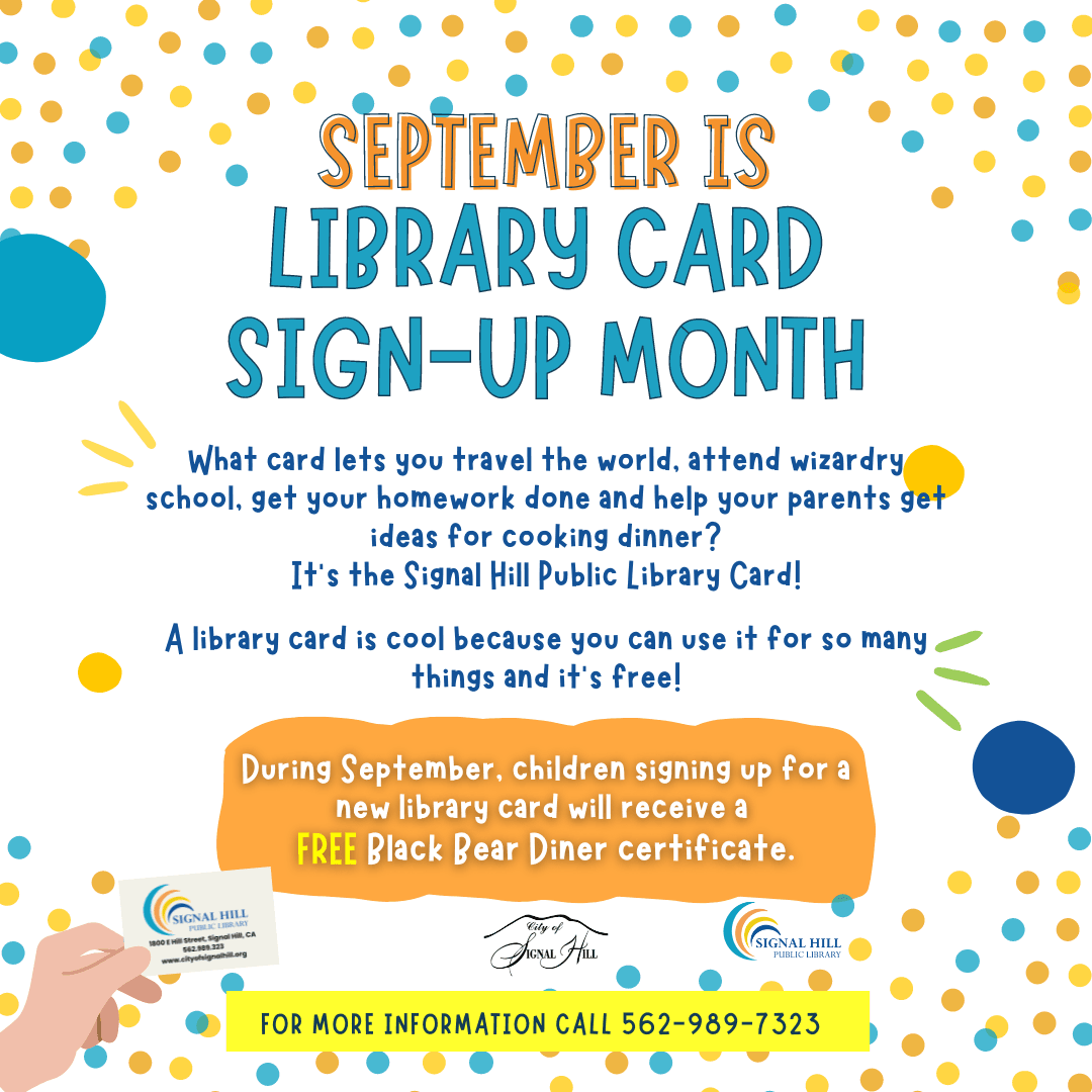Library Card Sign Up-Website